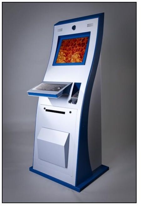 High Transparent Outdoor Kiosk Machine