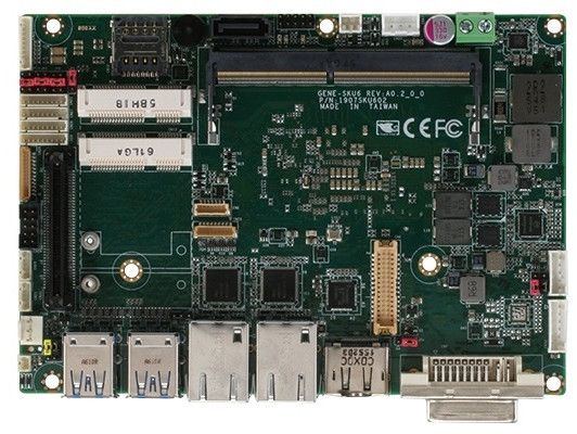 Industrial 3.5 Inch Single Computer Motherboard RBT GENE-SKU6