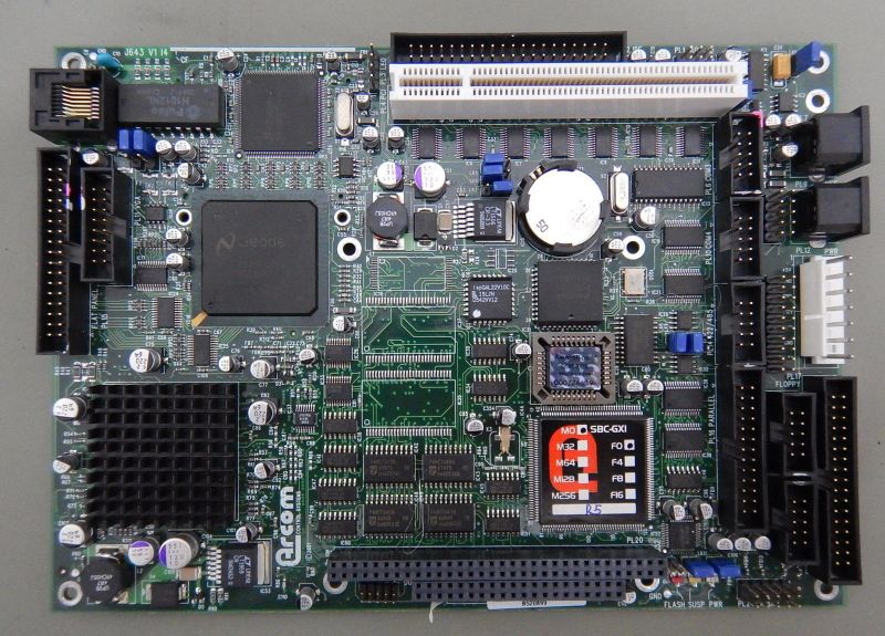 Industrial 5.25 Inch Single Computer Motherboard ARCOM-SBC-GX1