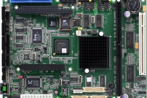 Industrial 5.25 Inch Single Computer Motherboard RBT PCM-5895 Rev. B