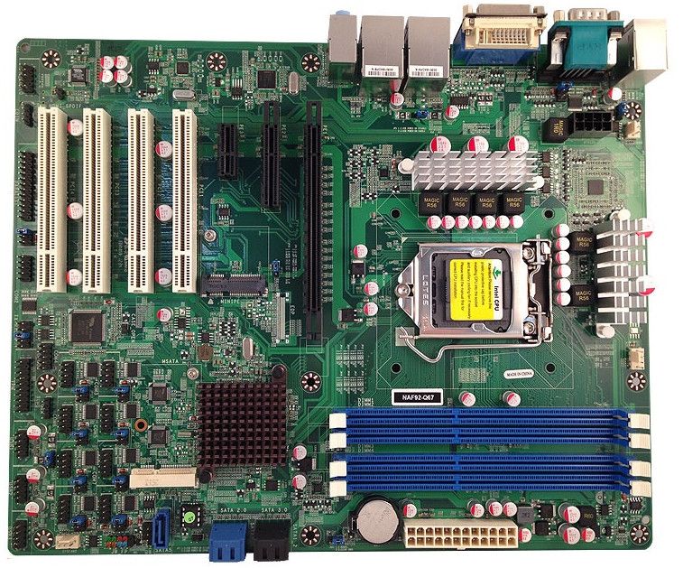 Industrial ATX Motherboard RBT NAF92R-Q67