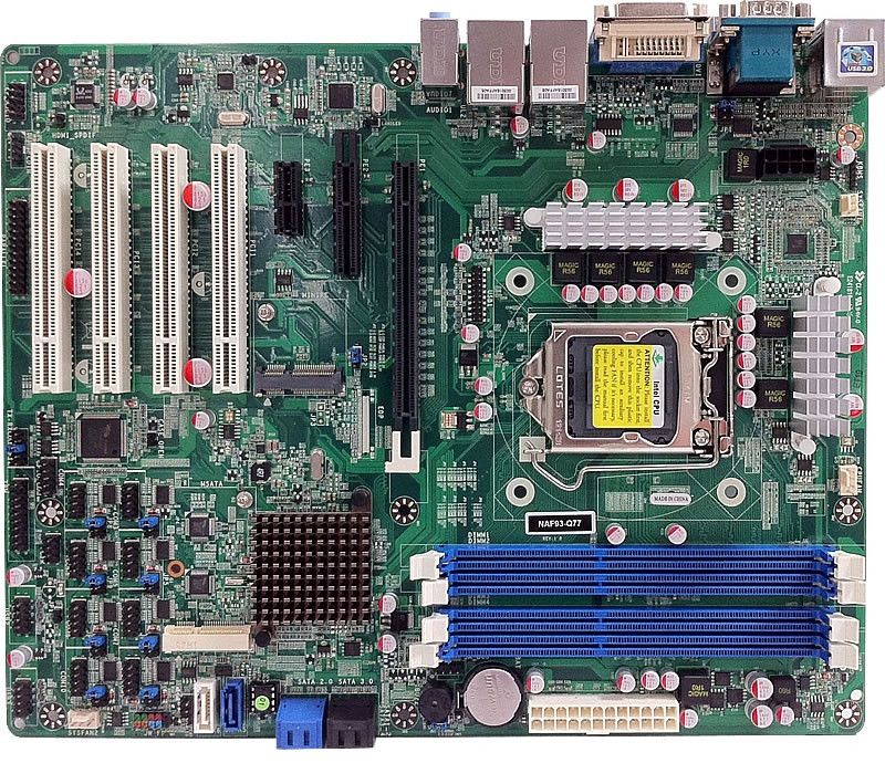 Industrial ATX Motherboard RBT NAF93-Q77