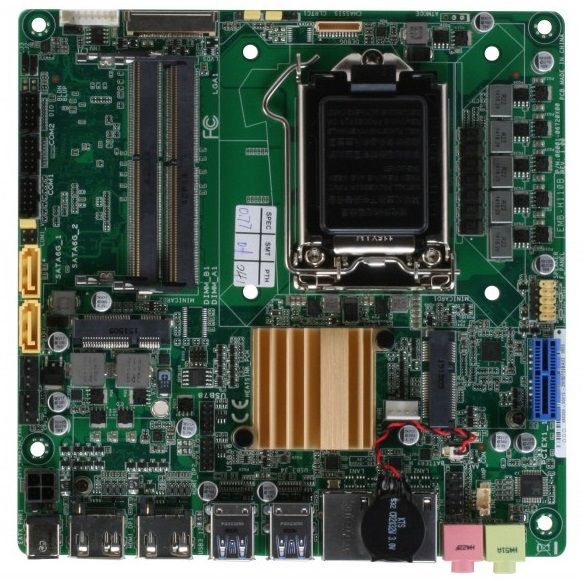 Industrial Mini Itx Motherboard RBT EMB-H110B