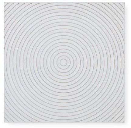 Kraft Creation Designer White Headboard For Bedroom 90X90X3 CMS