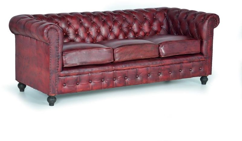 Kraft Creations Leather Sofa 3 Seater Chair