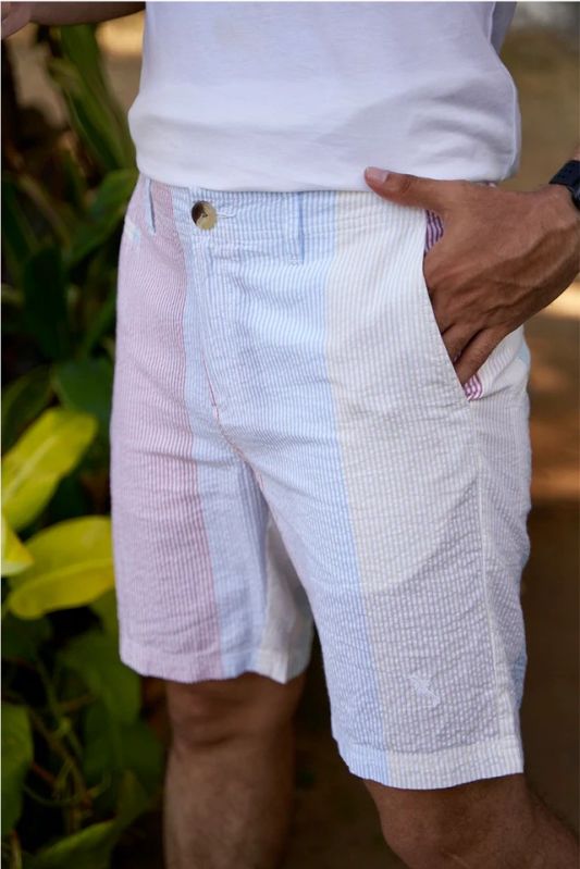 Wave Mens Cotton Shorts