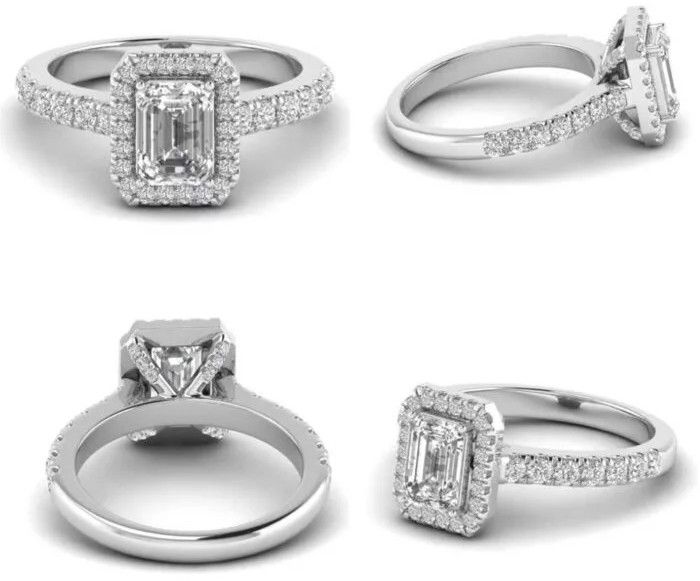 Emerald Diamond Ring