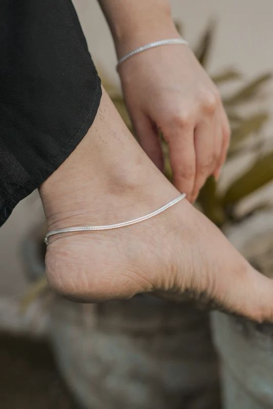 Cuban Chain Anklet For Women