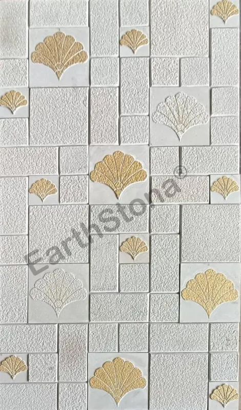 Clover Leaf Design Stone Wall Cladding