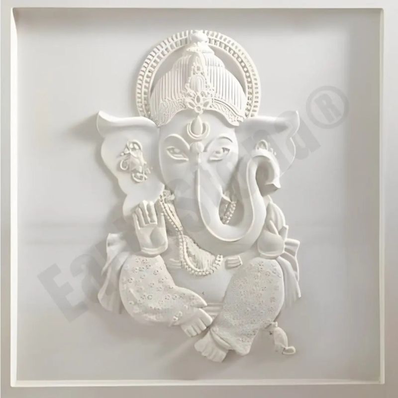 Lord Ganesha Stone Mural