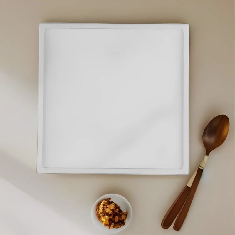 Marble Square Shape Serving Tray