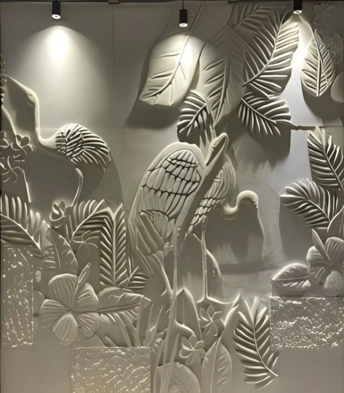 Nature & Birds Stone Wall Mural