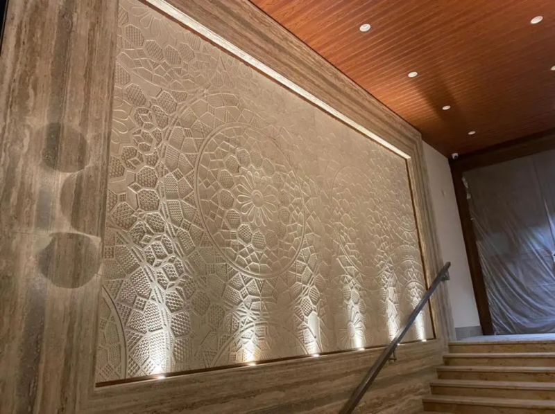 Stone Carving Circle Wall Art