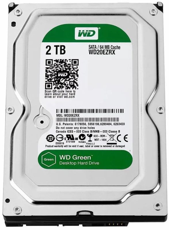 2TB HDD SATA WD Internal Hard Disk