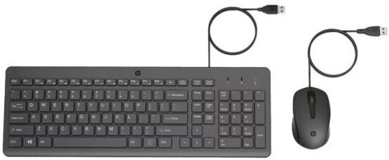 HP KM150 USB Wired Mouse Keyboard Combo