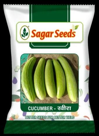 Cucumber - CU2 (Green) Seed, Packaging Type : Packet for Agriculture