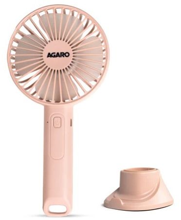 Elite Mini Handheld and Table Dock Fan for Home