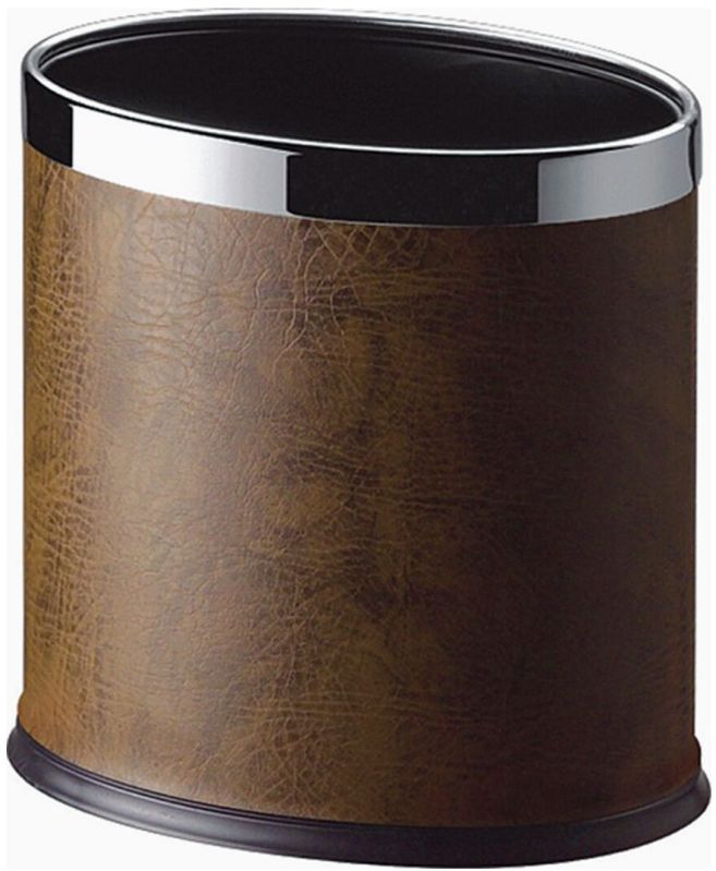 Leather Room Dustbin
