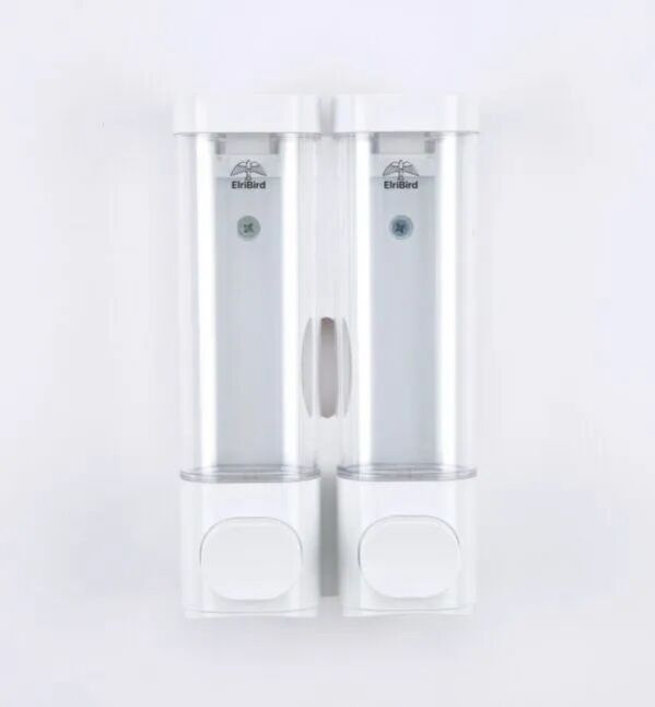 Pack Of 2 White Soap Dispenser