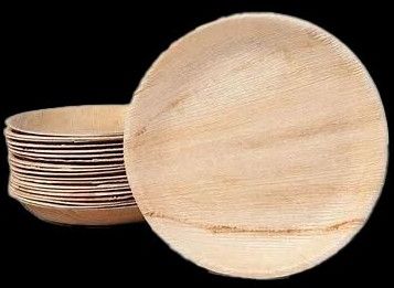 Areca Palm Deep Round Plate