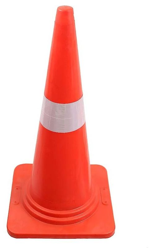 PVC Safety Cone (Single Piece)