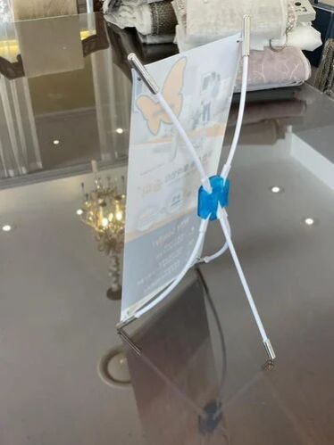 Standee Mini X Banner Stand Standard for Personal Use