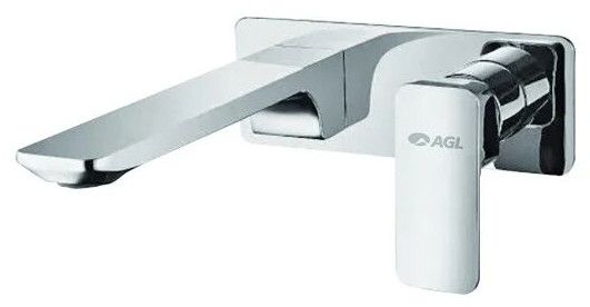 AGL Bathware Amber Series Single Lever Wall Mounted Basin Spout 132123CP