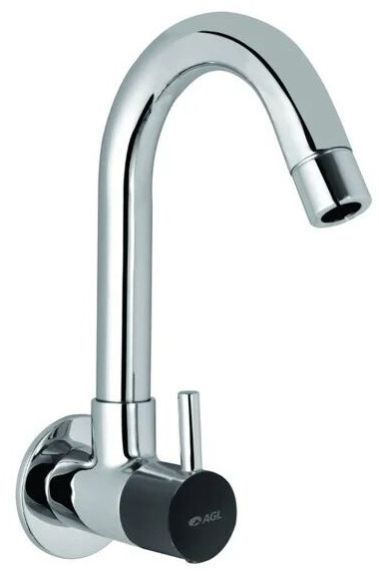 AGL Bathware Black Stik Series Sink Cock 291207BL