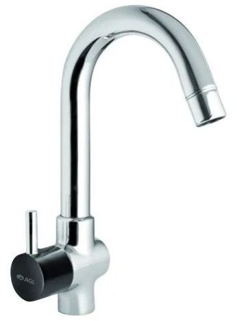 AGL Bathware – Black Stik Series – Pillar Cock Swan 291215BL