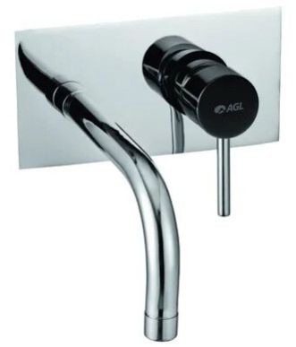 AGL Bathware – Black Stik Series – Single Lever Built-In Basin Mixer 291216BL