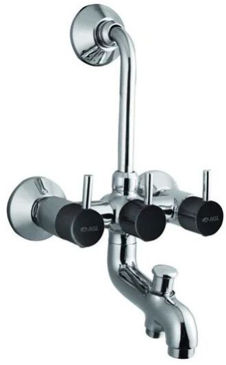 AGL Bathware – Black Stik Series – Wall Mixer 3 In 1 291201BL