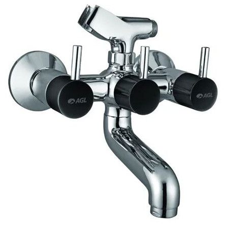 AGL Bathware – Black Stik Series – Wall Mixer Telephhonic 291205BL