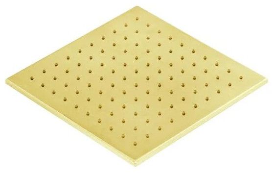 AGL Bathware – Denver Golden Series – 12 Inchx12 Inch Overhead Rain Shower 301662GL
