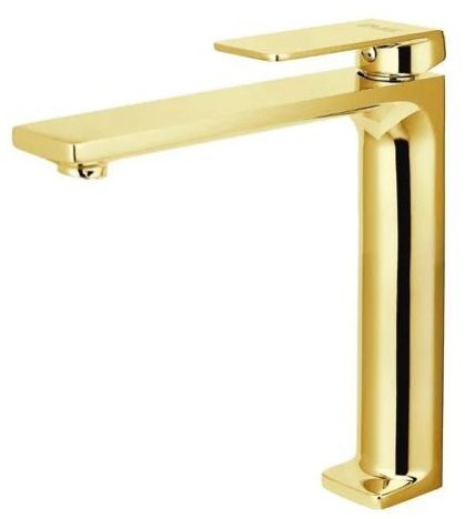 AGL Bathware – Denver Golden Series – Single Lever Basin Mixer Tall Body 301218GL