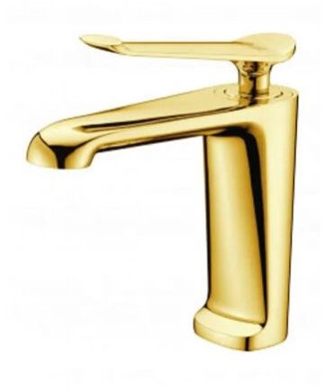 AGL Bathware – Flavia Gold Series – Single Lever Basin Mixer 302212GL