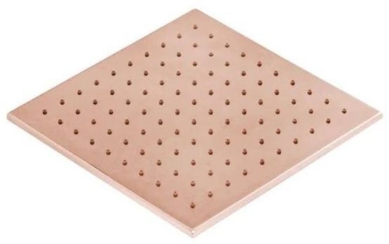 AGL Bathware – Flavia Rose Golden Series – 12 Inchx12 Inch Overhead Rain Shower 301662RG