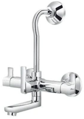 Alixir – ACE Series – Wall Mixer with Bend for Overhead Shower