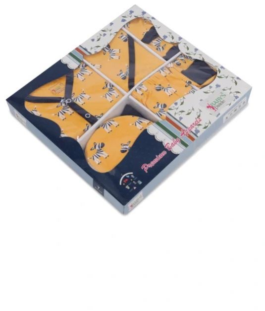 7-piece Unisex New Born Baby Gift Box
