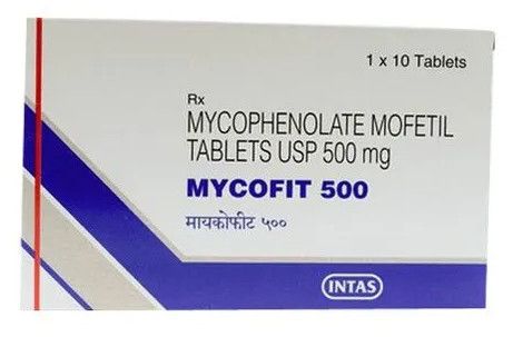 Mycophenolate Mofetil Tablet USP 500 Mg