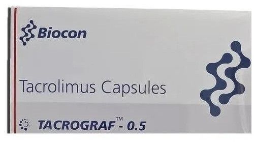 Tacrograf Capsules, Composition : Tacrolimus For Immunosuppressant
