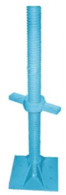 Base Jack Blue Painted (Tube OD 34mm)