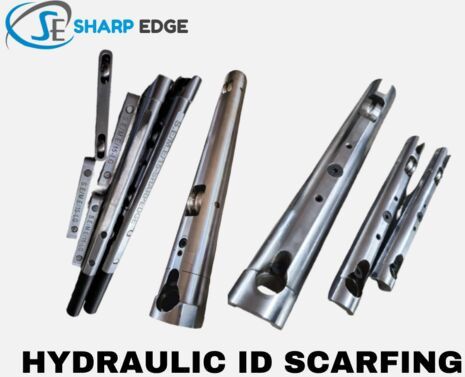 Hydraulic ID Scarfing Tools
