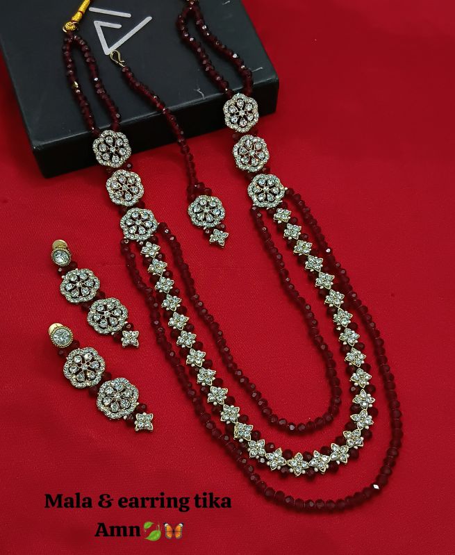 Fancy Long Necklace Set