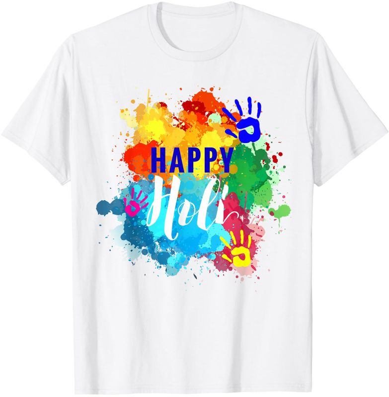 Holi Print Tshirt