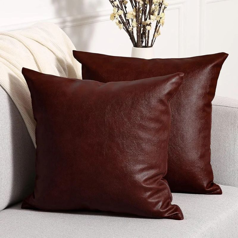 Leather Cushion Covers