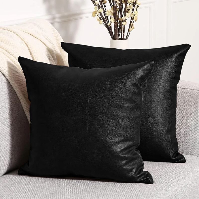 Leather Cushion Covers