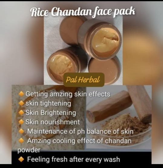 Herbal Rice chandan Face Pack