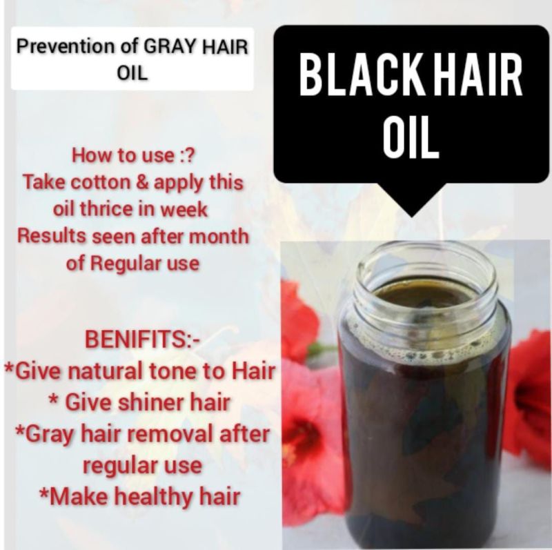 Herbal Black Hair Oil