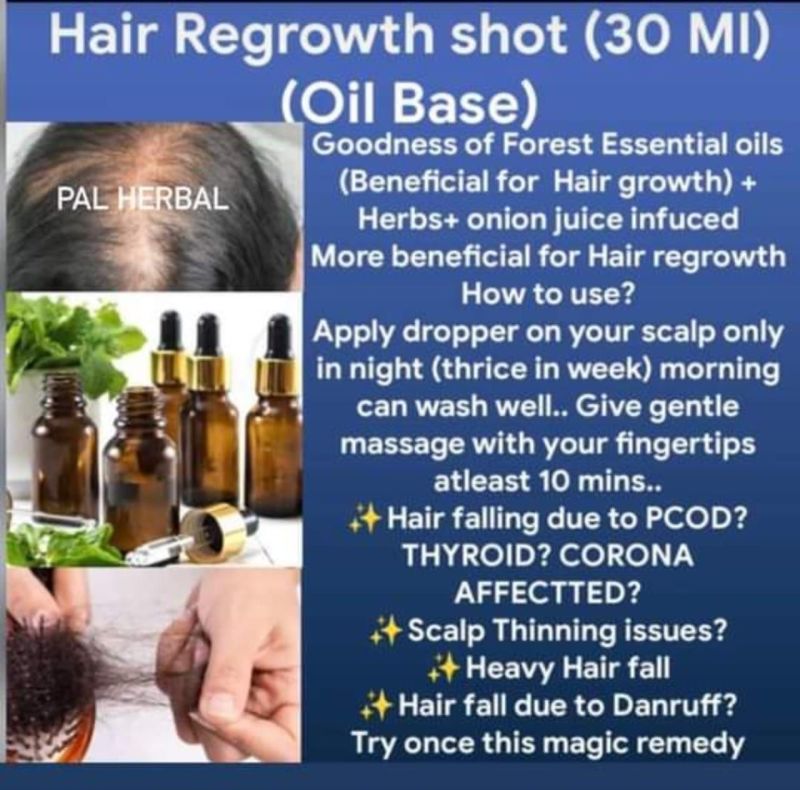 Herbal Hair Regrowth Oil