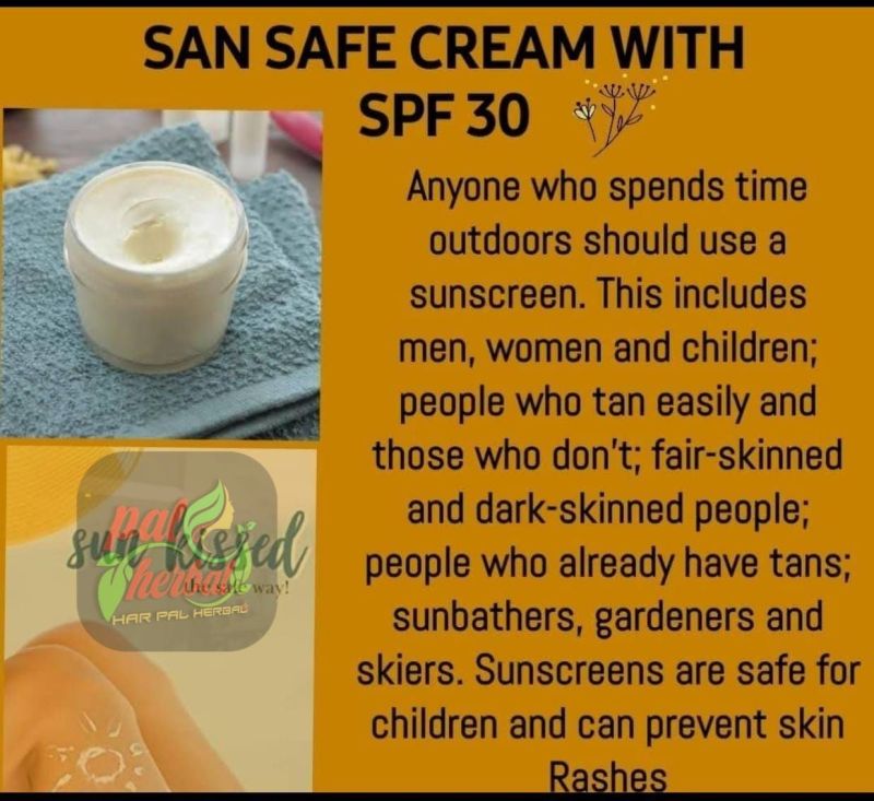 Herbal Sun Safe Cream